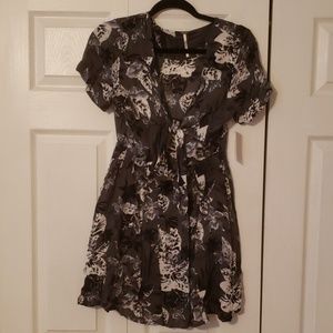 Mini floral dress